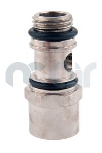 Female threaded banjo bolts, BSPP and M5 thread