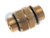 Straight Male Brass Orientable Adaptor BSP