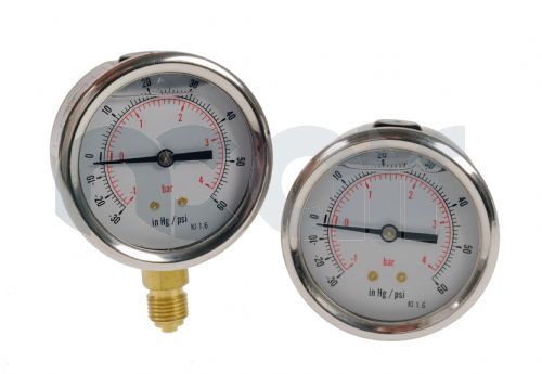 Compound gauges -1 to 11 bar