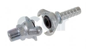 US Universal Claw Fittings - Zinc plated