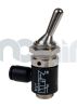 Manual switch valve 3/2 & 2/2 M5, 1/8 & 1/4 BSP