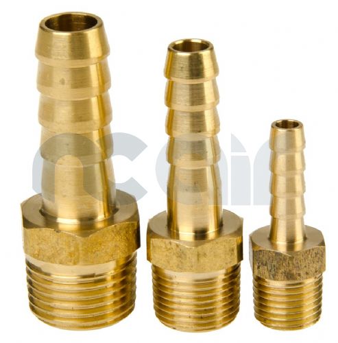 Hose Tail - Brass BSPT 1/8