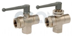 Legris 3 Way Ball Valves 1/8