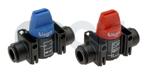 Legris 2/2 & 3/2 Mini Ball Valve 4mm - 12mm