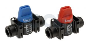 Legris 2/2 & 3/2 Mini Ball Valve 4mm - 12mm