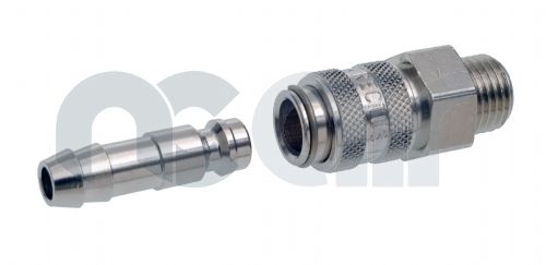 Rectus Series 21 Couplings Nickel Plated Brass