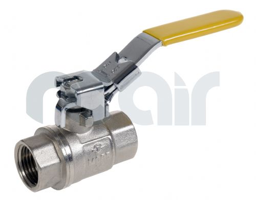 Lockable ball valve 40P 1/2