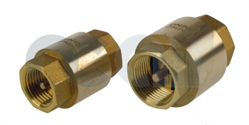 Brass Spring Check Valve  3/8