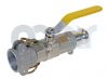 Ball valve/Camlock assembly Aluminium 1/2 - 4