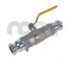 Ball valve/Camlock assembly Aluminium 1/2 - 4