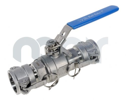 Ball valve/Camlock assembly S/Steel 1/2