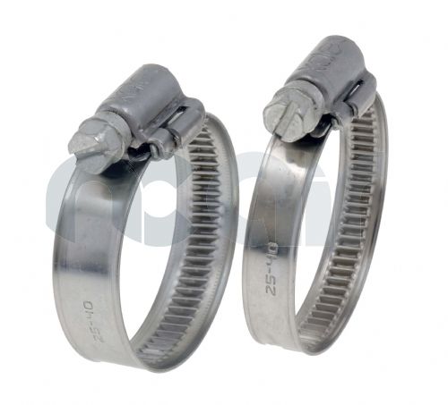 Worm Drive Hose Clips W4 S/S 8-310mm