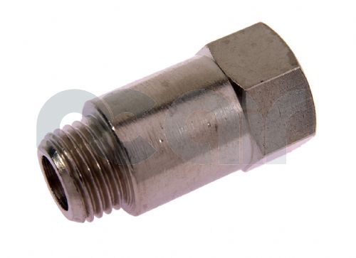 Nickel Plated Brass Male/Female BSP Adaptor (Long)