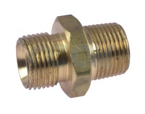 Male Nipple brass BSP cone/taper
