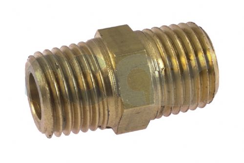 Brass Hex Male NPT/BSP Nipple Adaptor