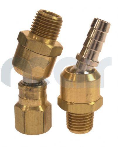 Hose Swivel Joint - Brass BSPT 1/4