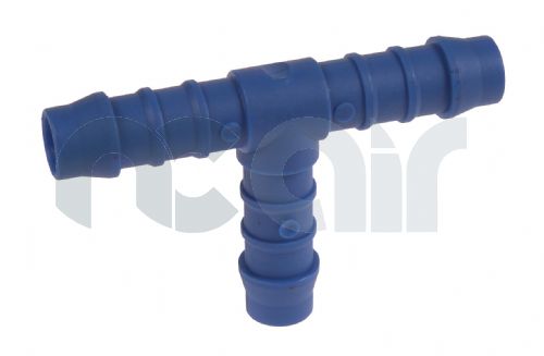 Nylon Equal Barbed Tee Adaptor 1/8