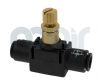 Flow control valve - in line type - push in