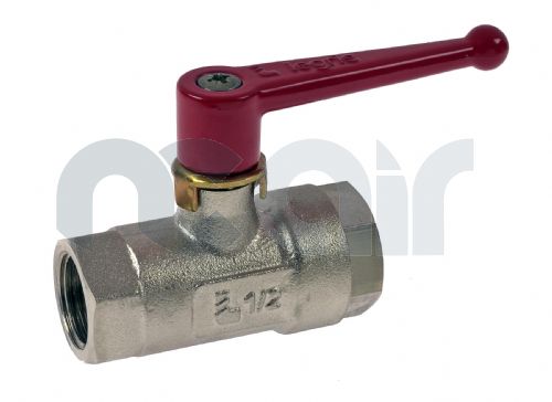 Ball valve - F/F with purge 1/8